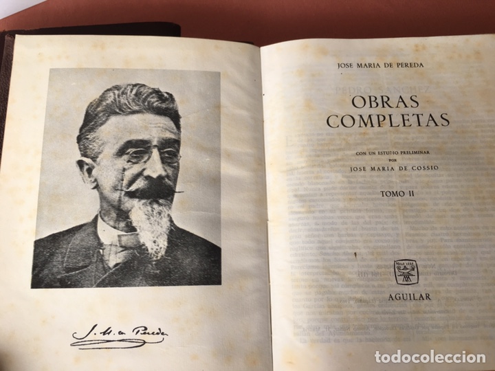 Libros de segunda mano: Jos&eacute; Mar&iacute;a Pereda. AGUILAR - Foto 9