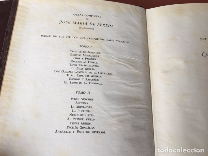 Libros de segunda mano: Jos&eacute; Mar&iacute;a Pereda. AGUILAR - Foto 11