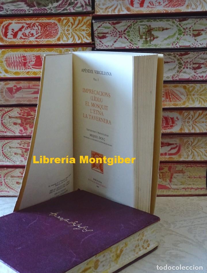 Libros de segunda mano: AP&Egrave;NDIX VIRGILIANA . ( Vol I ) . Autor : Virgilio Maron, Publio - Foto 3