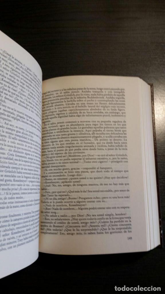 Libros de segunda mano: THOMAS MANN OBRAS SELECTAS NOVELA LOS BUDDENBROOK - Foto 2