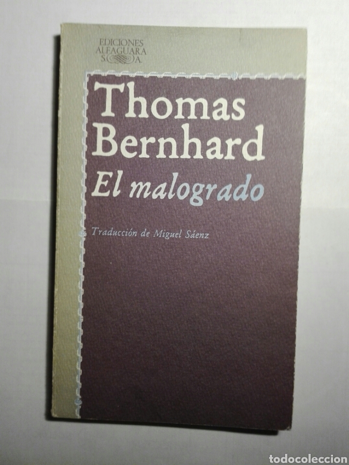 Libros de segunda mano: El malogrado. - Foto 1