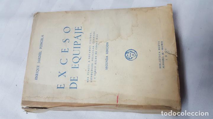 Libros de segunda mano: EXCESO DE EQUIPAJE. ENRIQUE JARDIEL PONCELA. - Foto 1