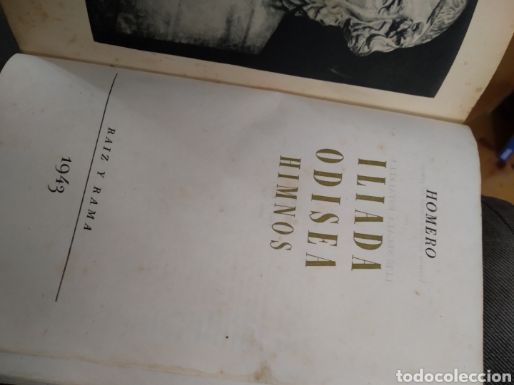 Libros de segunda mano: HOMERO. ILIADA. ODISEA. HIMNOS #1461 - Foto 2