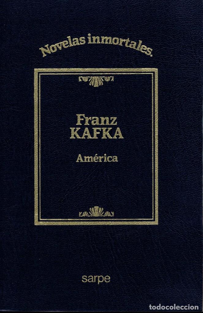 Libros de segunda mano: Franz Kafka, Am&eacute;rica / Sarpe 1984 - Foto 1