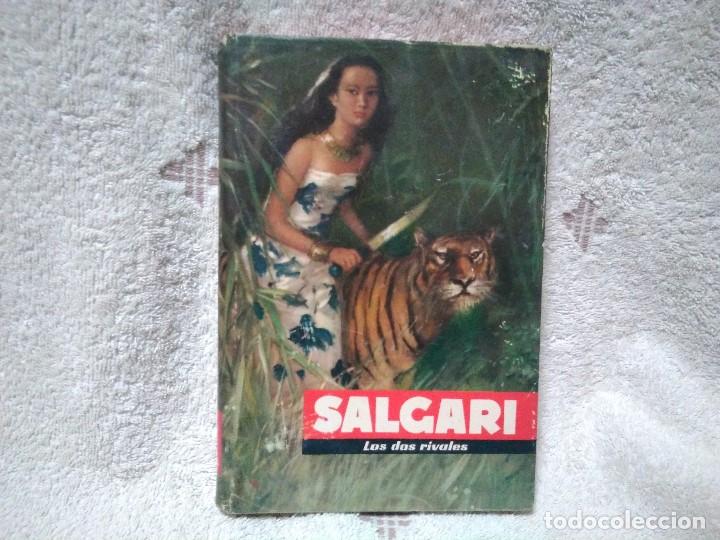 Libros de segunda mano: Tres novelas de aventuras de Emilio Salgari - Foto 3