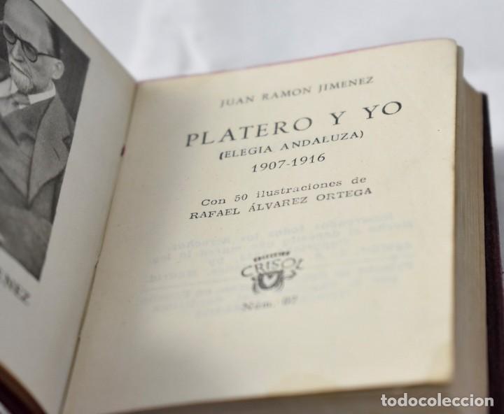 Libros de segunda mano: Platero y yo. Jim&eacute;nez, Juan Ram&oacute;n - Foto 2