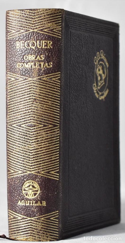 Libros de segunda mano: Obras completas de B&eacute;cquer. Pr&oacute;logo semblanza de B&eacute;cquer de Joaqu&iacute;n y Seraf&iacute;n &Aacute;lvarez Quintero - Foto 1