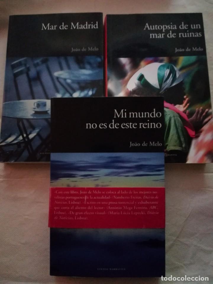 Libros de segunda mano: Jo&aacute;o de Melo lote de 3 libros nuevos - Foto 1