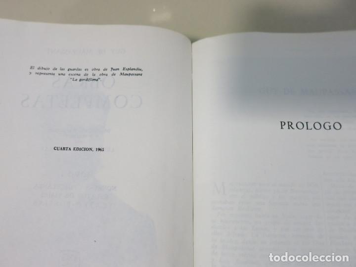 Libros de segunda mano: AGUILAR GUY DE MAUPASSANT TOMO UNO SOLAMENTE - Foto 6
