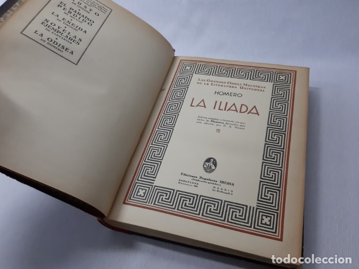 Libros de segunda mano: La Iliada por Homer, (1932) - Homer, - Foto 3