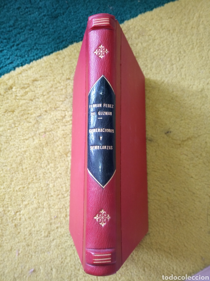 Libros de segunda mano: Generaciones y semblanzas. Fern&aacute;n P&eacute;rez de Guzm&aacute;n. - Foto 2