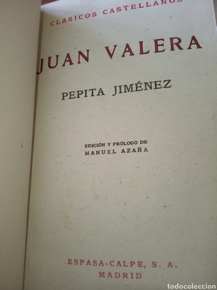 Libros de segunda mano: Pepita Jim&eacute;nez. Juan Valera. - Foto 5