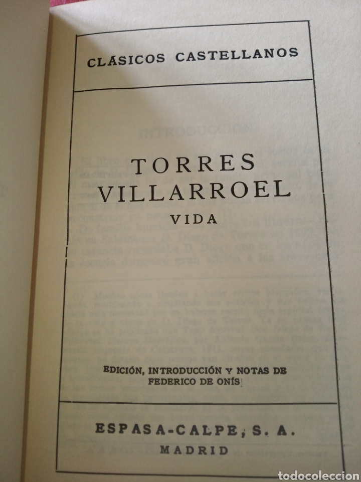 Libros de segunda mano: Vida. Torres Villarroel. - Foto 6
