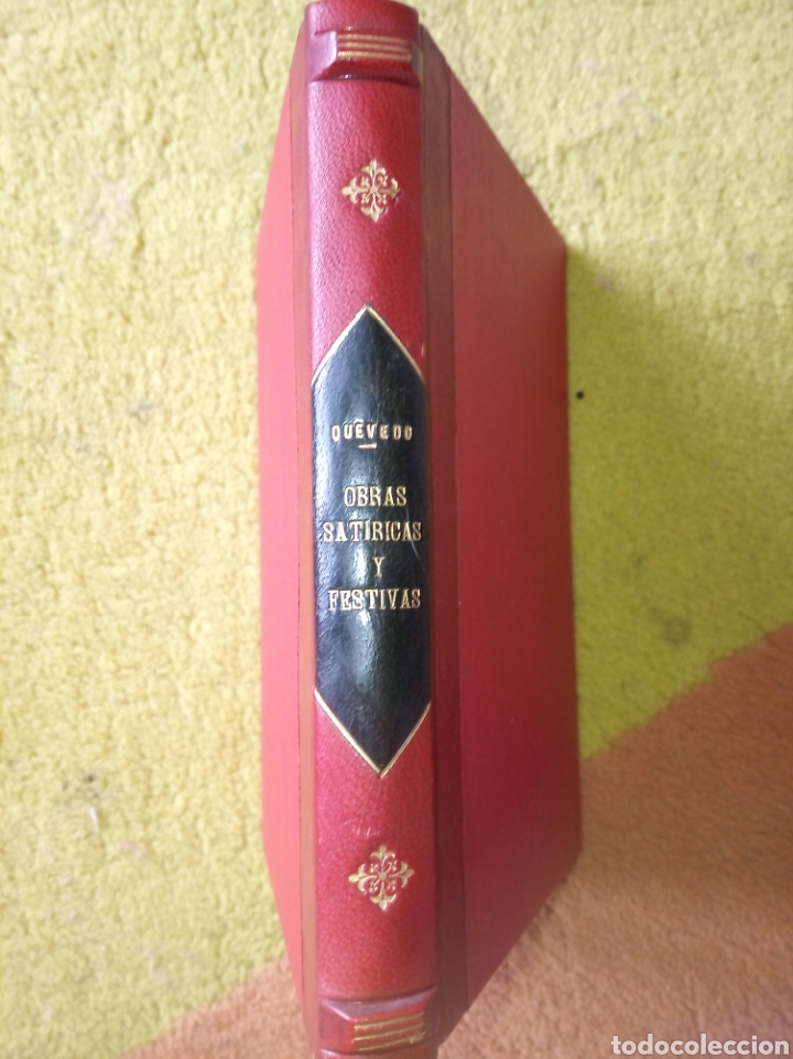 Libros de segunda mano: Obras sat&iacute;ricas y festivas. Quevedo. - Foto 3