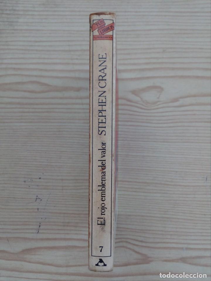 Libros de segunda mano: Tus Libros - El Rojo Emblema Del Valor - Anaya - Foto 2