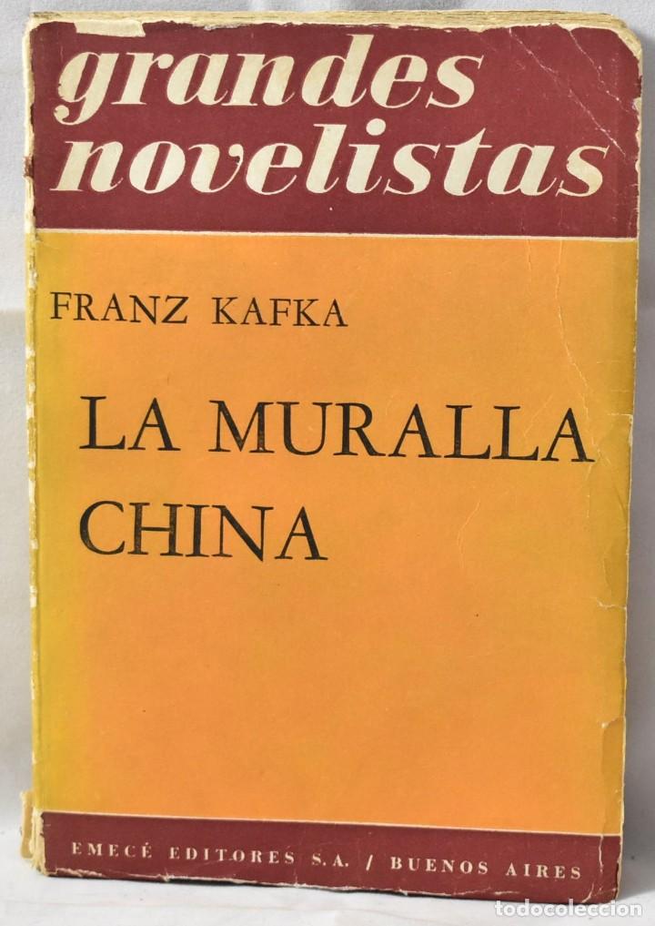 Libros de segunda mano: La muralla China. Kafka, Franz - Foto 1