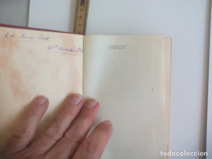 Libros de segunda mano: SHIRLEY. CHARLOTTE BRONT&Euml;. Collins Clear Type Press - Foto 3