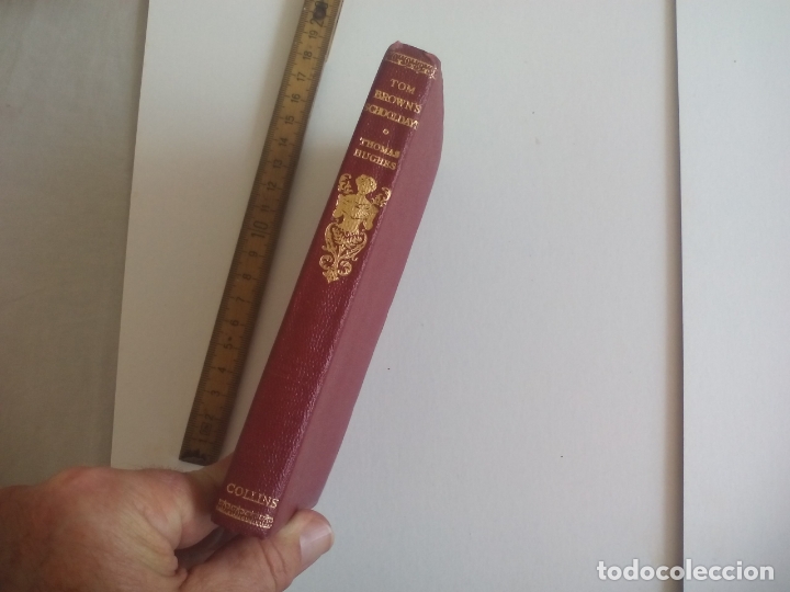 Libros de segunda mano: TOM BROWNS SCHOOLDAYS. THOMAS HUGHES. Collins Clear Type Press - Foto 2