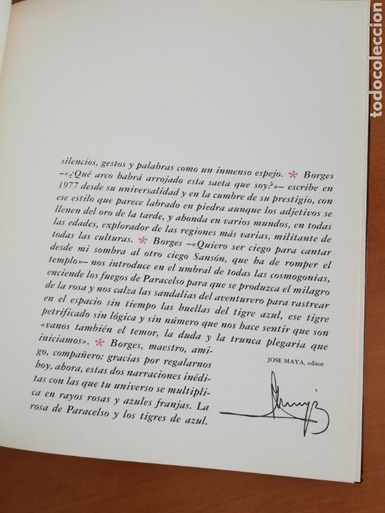 Libros de segunda mano: Borges. Rosa y Azul - a&ntilde;o 1977 Primera edici&oacute;n - Foto 15