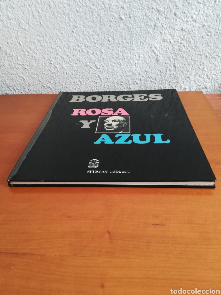 Libros de segunda mano: Borges. Rosa y Azul - a&ntilde;o 1977 Primera edici&oacute;n - Foto 2