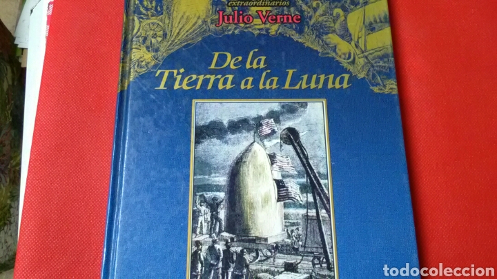 Libros de segunda mano: DE LA TIERRA A LA LUNA . Julio Verne .Ed.Rueda - Foto 1