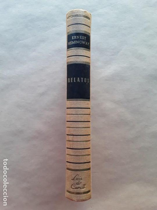 Libros de segunda mano: Relatos,ernest hemingway,2&deg; edici&oacute;n, Luis de carall - Foto 1