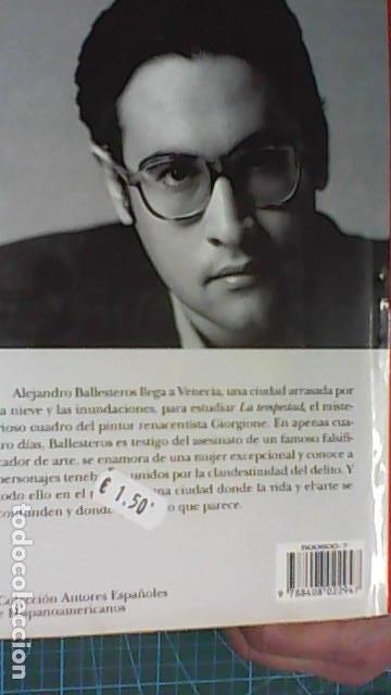 Libros de segunda mano: La tempestad - Juan Manuel de Prada Premio Planeta 1997 3&ordf; edici&oacute;n - Foto 2