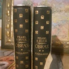 Libros de segunda mano: OBRAS. PEARL S. BUCK. I Y II. PRIMERA EDICIÓN. 1961. EN SU CAJA.. Lote 166990176