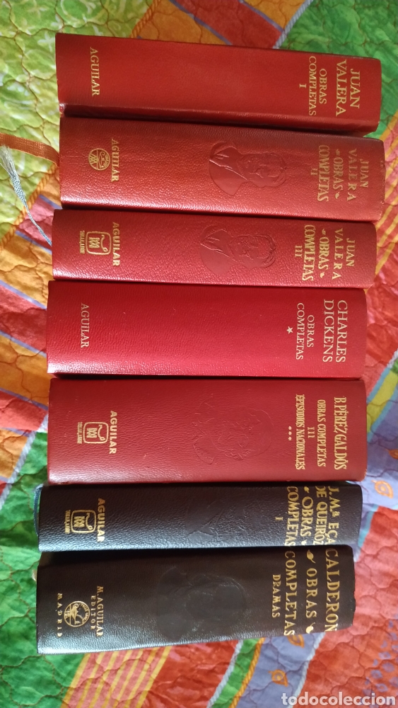 Libros de segunda mano: 6 tomos editorial Aguilar. Obras eternas - Foto 1