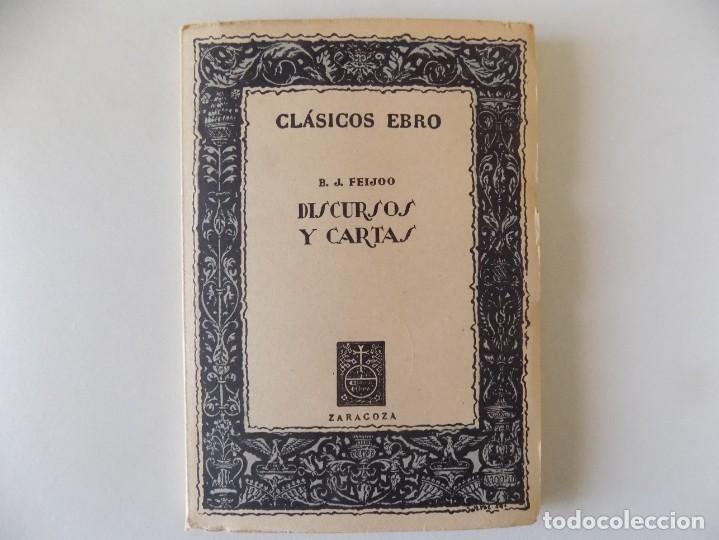 Libros de segunda mano: LIBRERIA GHOTICA. B.J. FEIJOO. DISCURSOS Y CARTAS. 1958. - Foto 2