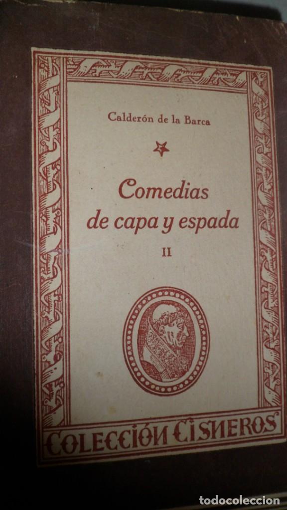 Libros de segunda mano: COMEDIAS DE CAPA Y ESPADA II. CALDER&Oacute;N DE LA BARCA. CISNEROS - Foto 1