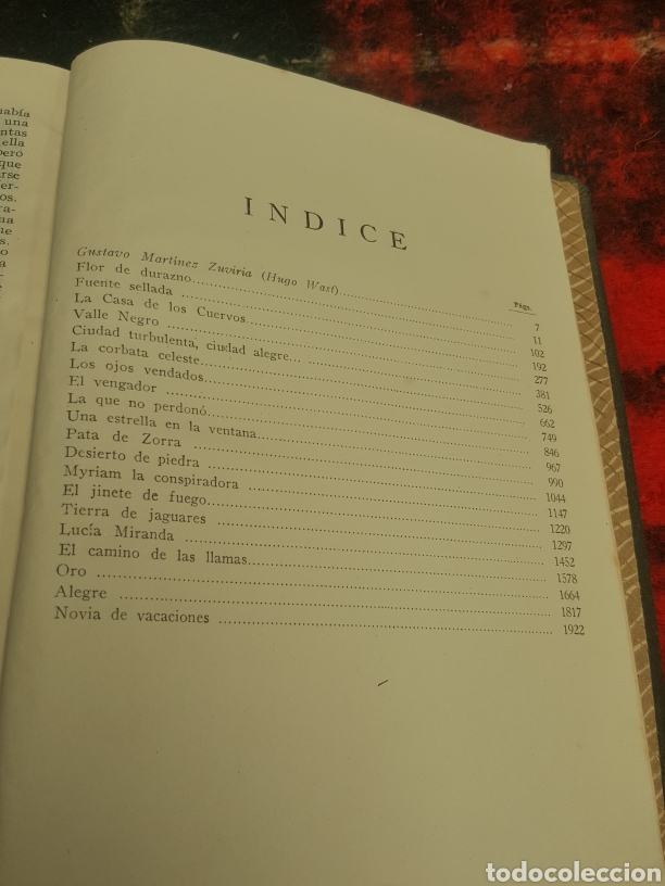 Libros de segunda mano: TODAS LAS NOVELAS DE HUGO WAST - Foto 6