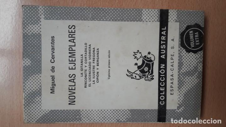 Libros de segunda mano: NOVELAS EJEMPLARES. MIGUEL DE CERVANTES. - Foto 2