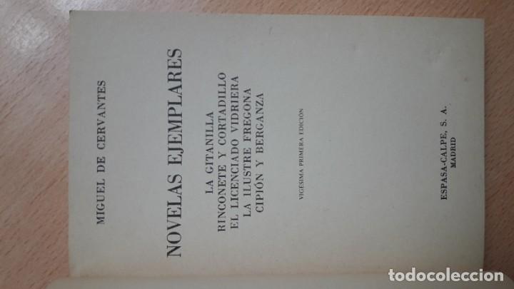 Libros de segunda mano: NOVELAS EJEMPLARES. MIGUEL DE CERVANTES. - Foto 4