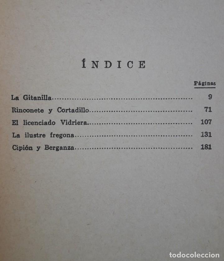 Libros de segunda mano: NOVELAS EJEMPLARES. MIGUEL DE CERVANTES. - Foto 5