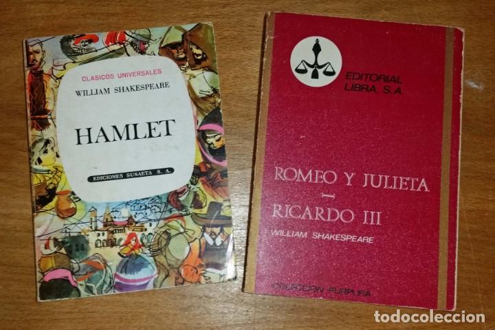 Libros de segunda mano: LOTE 2 LIBROS SHAKESPEARE - Foto 1