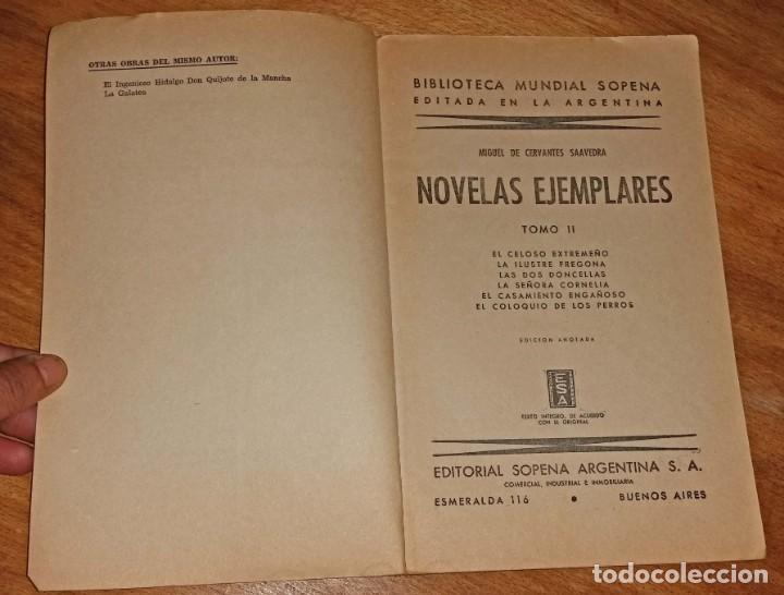Libros de segunda mano: NOVELAS EJEMPLARES - Foto 5