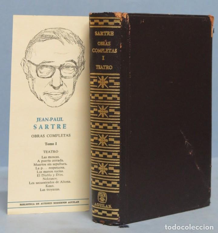 Libros de segunda mano: 1970.- TEATRO. SARTRE. AGUILAR. TOMO I - Foto 1
