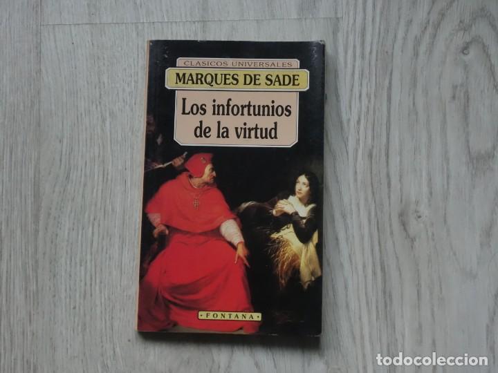 Libros de segunda mano: Los infortunios de la virtud - Marques de Sade - Foto 1