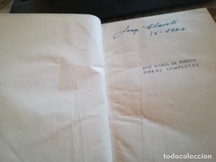 Libros de segunda mano: Jos&eacute; M. de Pereda - Obras Completas - M. Aguilar Editor 1943 - Foto 5