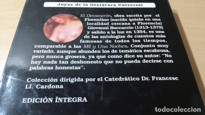 Libros de segunda mano: EL DECAMERON - GIOVANNI BOCCACCIO - EDICOMUNICACION - LIBRO NUEVO - Foto 3
