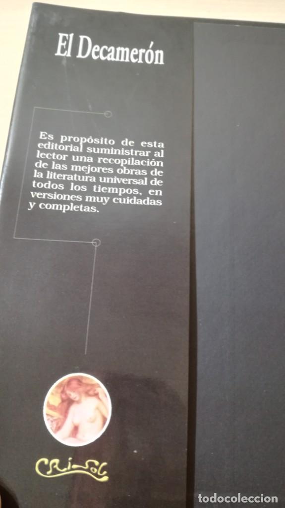 Libros de segunda mano: EL DECAMERON - GIOVANNI BOCCACCIO - EDICOMUNICACION - LIBRO NUEVO - Foto 5