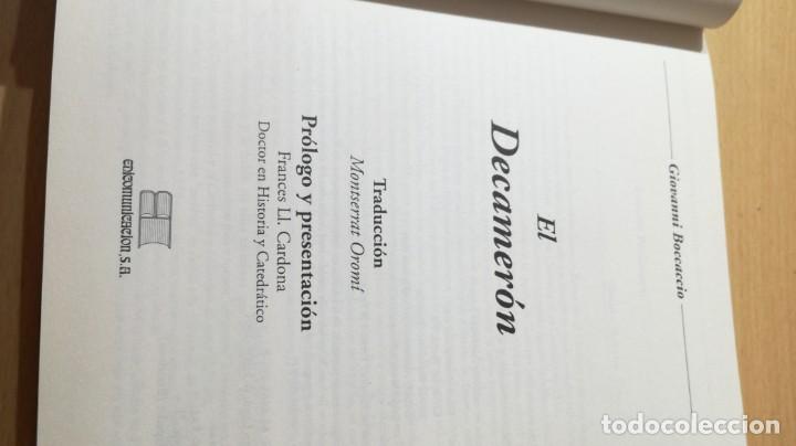 Libros de segunda mano: EL DECAMERON - GIOVANNI BOCCACCIO - EDICOMUNICACION - LIBRO NUEVO - Foto 7