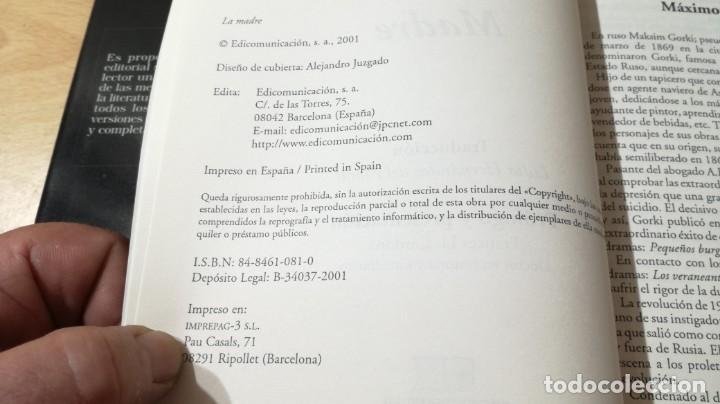 Libros de segunda mano: LA MADRE - M&Aacute;XIMO GORKI - EDICOMUNICACION - LIBRO NUEVO - Foto 8