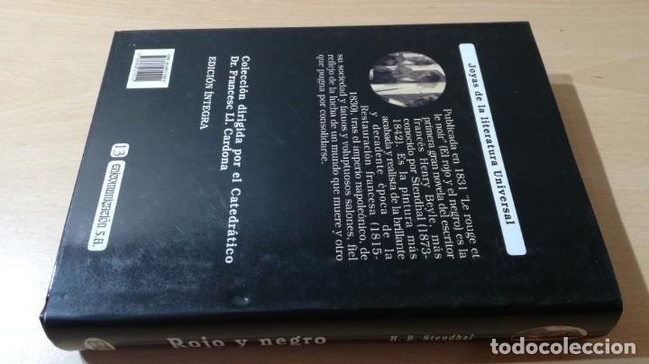 Libros de segunda mano: ROJO Y NEGRO - H B STENDHAL - EDICOMUNICACION - LIBRO NUEVO - - Foto 2