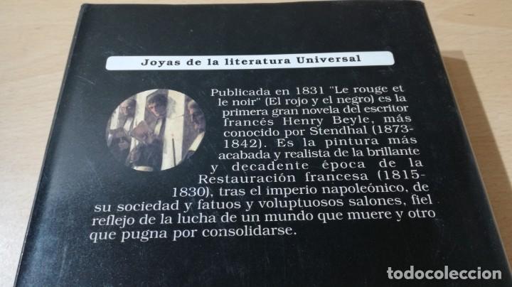Libros de segunda mano: ROJO Y NEGRO - H B STENDHAL - EDICOMUNICACION - LIBRO NUEVO - - Foto 3
