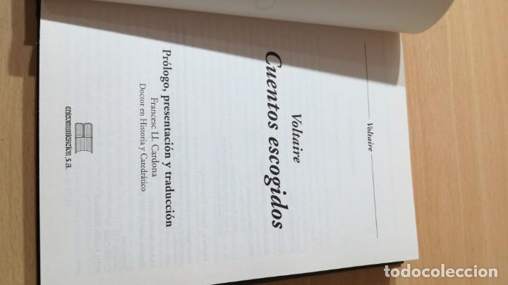 Libros de segunda mano: CUENTOS ESCOGIDOS - VOLTAIRE - EDICOMUNICACION - LIBRO NUEVO - Foto 7