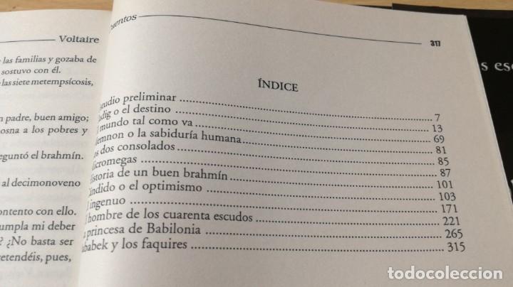 Libros de segunda mano: CUENTOS ESCOGIDOS - VOLTAIRE - EDICOMUNICACION - LIBRO NUEVO - Foto 11