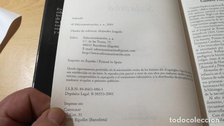 Libros de segunda mano: SALAMBO - GUSTAVE FLAUBERT - EDICOMUNICACION - LIBRO NUEVO - Foto 8
