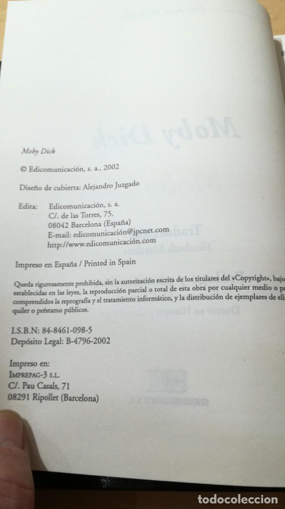 Libros de segunda mano: MOBY DICK - HERMAN MELVILLE - EDICOMUNICACION - LIBRO NUEVO - Foto 7